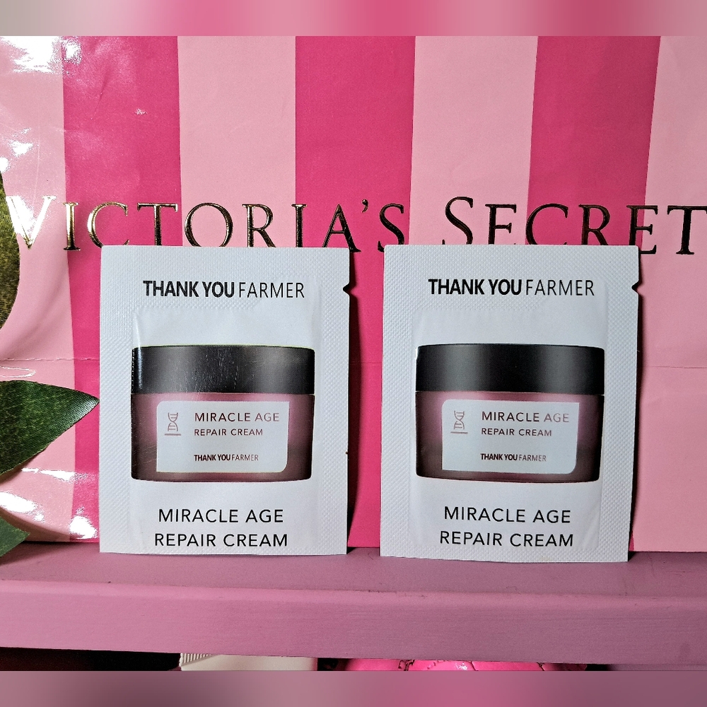 🌹 Skincare Miracle Age Repair Cream Thank You Farmer Set Travel Moisturizer
